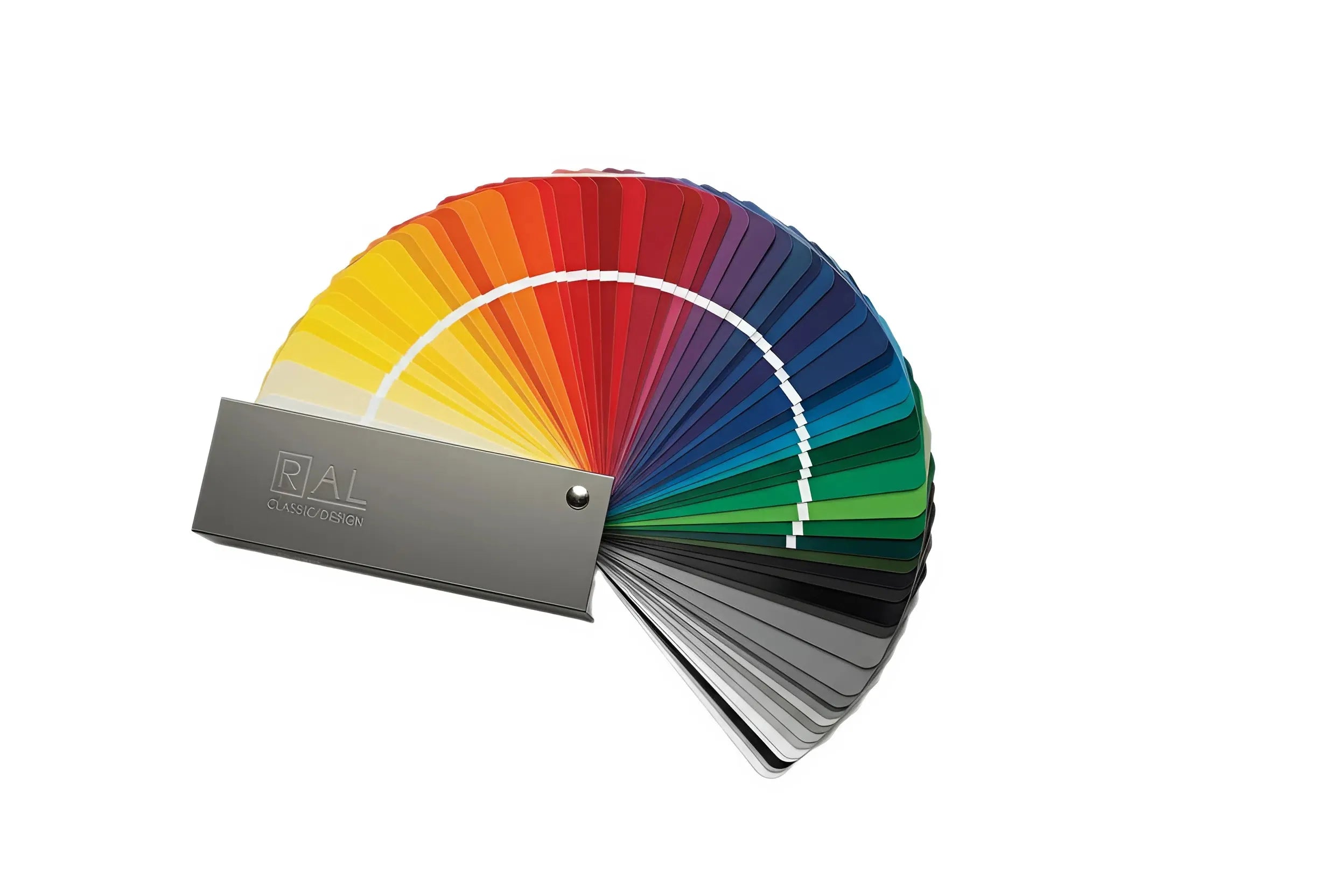ral kleurenwaaier voor handdroger in elke gewenste kleur leverbaar
